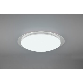 Trio Frodeno Plafondlamp LED Wit, 2-lichts, Afstandsbediening, Kleurwisselaar