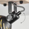 Osina Plafondlamp Bruin, Zwart, 1-licht