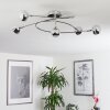 Straumnes Plafondlamp LED Chroom, 5-lichts
