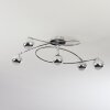 Straumnes Plafondlamp LED Chroom, 5-lichts