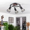 Baripada Plafondlamp Bruin, Zwart, 3-lichts