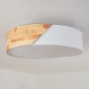 Mjelstad Plafondlamp Bruin, Wit, 2-lichts