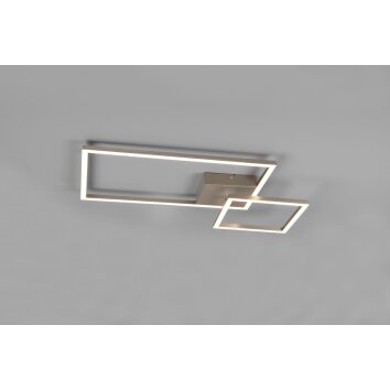 Reality Padella Plafondlamp LED Nikkel mat, 1-licht