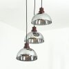 Aannestad Hanglamp Hout donker, Zwart, 3-lichts