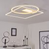 Loftheim Plafondlamp LED Chroom, Wit, 1-licht