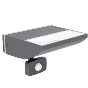 Eglo-Leuchten SORRONARO Buiten muurverlichting LED Zwart, 1-licht, Bewegingsmelder