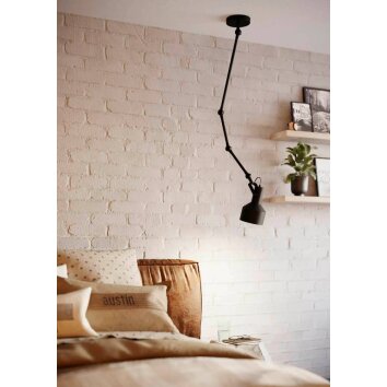 Eglo-Leuchten TAKELEY Plafondlamp Zwart, 1-licht