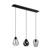 Eglo-Leuchten DISTAFF Hanglamp Zwart, 3-lichts