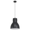 Eglo-Leuchten EBURY Hanglamp Zwart, Wit, 1-licht