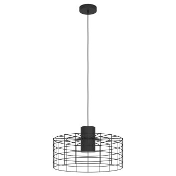 Eglo-Leuchten MILLIGAN Hanglamp Zwart, Wit, 1-licht