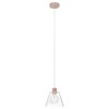Eglo-Leuchten COPLEY Hanglamp Roségoud, 1-licht