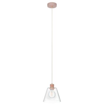 Eglo-Leuchten COPLEY Hanglamp Roségoud, 1-licht