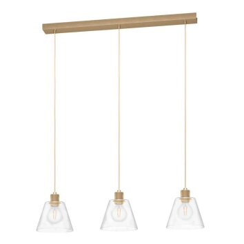 Eglo-Leuchten COPLEY Hanglamp Goud, 3-lichts