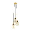 Eglo-Leuchten TARBES Hanglamp Messing, 3-lichts