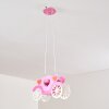 Srono Hanglamp Roze, 2-lichts