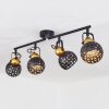Gomsrud Plafondlamp Zwart, 4-lichts