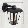 Venneshamm Buiten muurverlichting Zwart, 1-licht
