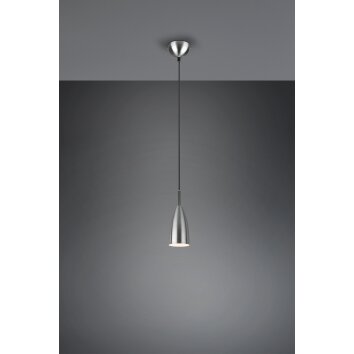 Reality Farin Hanglamp Nikkel mat, 1-licht