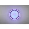 Reality Arco Plafondlamp LED Zwart, 1-licht, Afstandsbediening, Kleurwisselaar