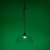 Leuchten-Direkt DAVID Hanglamp LED Zwart, 1-licht, Afstandsbediening, Kleurwisselaar