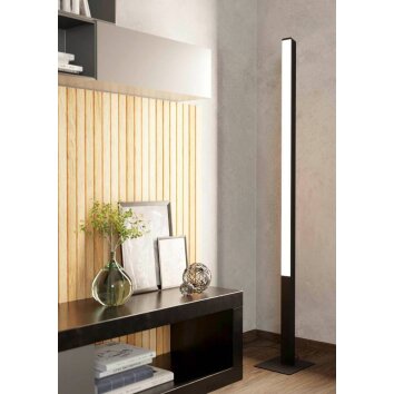 Eglo-Leuchten SIMOLARIS-Z Staande lamp LED Zwart, 1-licht