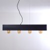 Fria Hanglamp Zwart, 4-lichts