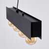 Fria Hanglamp Zwart, 4-lichts