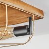 Hodne Plafondlamp Natuurlijke kleuren, Zwart, 3-lichts