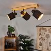 Sumlili Plafondlamp Natuurlijke kleuren, Zwart, 3-lichts