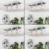 Fevaag Plafondlamp Chroom, Zilver, 3-lichts