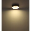 Globo JOLLI Plafondlamp LED houtlook, 1-licht, Afstandsbediening