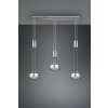 Trio-Leuchten Franklin Hanglamp LED Nikkel mat, 3-lichts