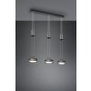 Trio-Leuchten Franklin Hanglamp LED Antraciet, 3-lichts