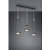 Trio-Leuchten Franklin Hanglamp LED Antraciet, 3-lichts