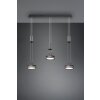 Trio-Leuchten Franklin Hanglamp LED Antraciet, 3-lichts
