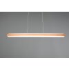 Trio-Leuchten Deacon Hanglamp LED Bruin, 1-licht