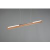 Trio-Leuchten Deacon Hanglamp LED Bruin, 1-licht