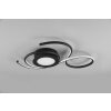 Trio-Leuchten Jive Plafondlamp LED Zwart, 1-licht, Afstandsbediening