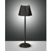 Fabas-Luce KATY Tafellamp LED Zwart, 1-licht