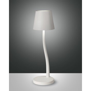 Fabas-Luce JUDY Tafellamp LED Wit, 1-licht