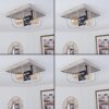 Hodne Plafondlamp Grijs, Zwart, 2-lichts