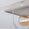 Hodne Plafondlamp Grijs, Zwart, 2-lichts