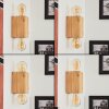 Makadade Muurlamp Natuurlijke kleuren, 2-lichts