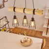 Canedo Hanglamp Natuurlijke kleuren, Zwart, 3-lichts