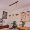 Hodne Hanglamp Natuurlijke kleuren, Zwart, 3-lichts