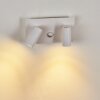 Saeter Buiten muurverlichting LED Wit, 2-lichts, Bewegingsmelder