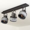 Holsa Plafondlamp Zwart, 3-lichts