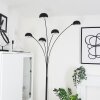 Siamado Staande lamp Zwart, 5-lichts