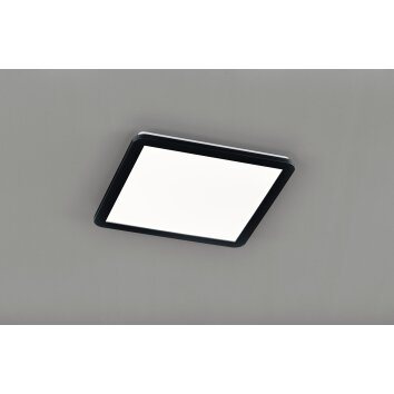 Reality CAMILLUS Plafondpaneel LED Zwart, 1-licht