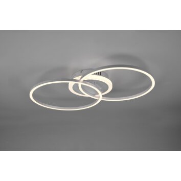 Reality Arribo Plafondlamp LED Titan, 3-lichts, Afstandsbediening, Kleurwisselaar